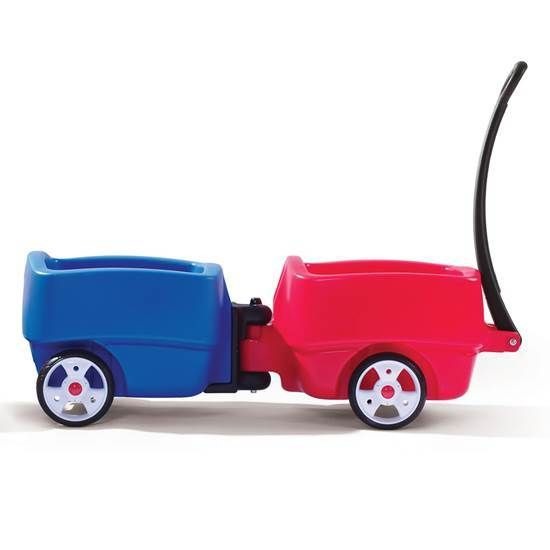 Step2 choo choo trailer Wagon for Kids, Red ,blue