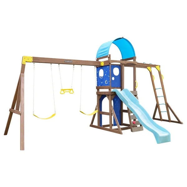 Kidkraft - Overlook Challenge Wooden Swing Playset