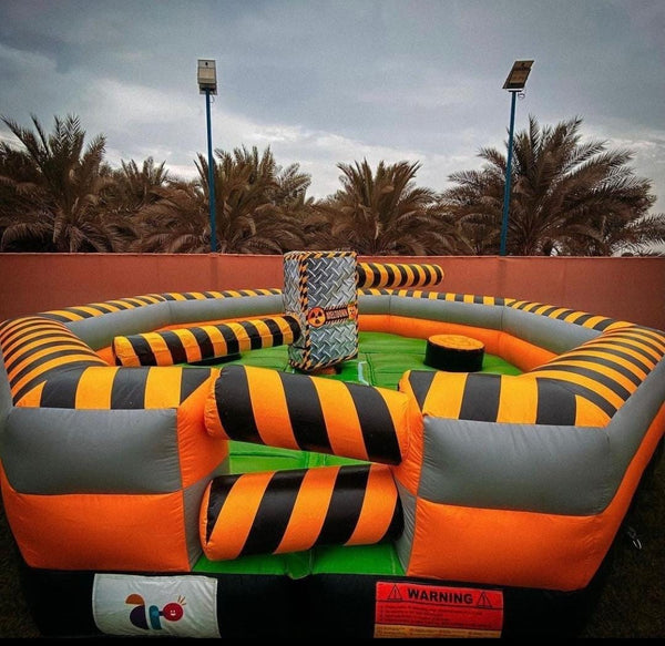 Inflatable meltdown game for kids 6m