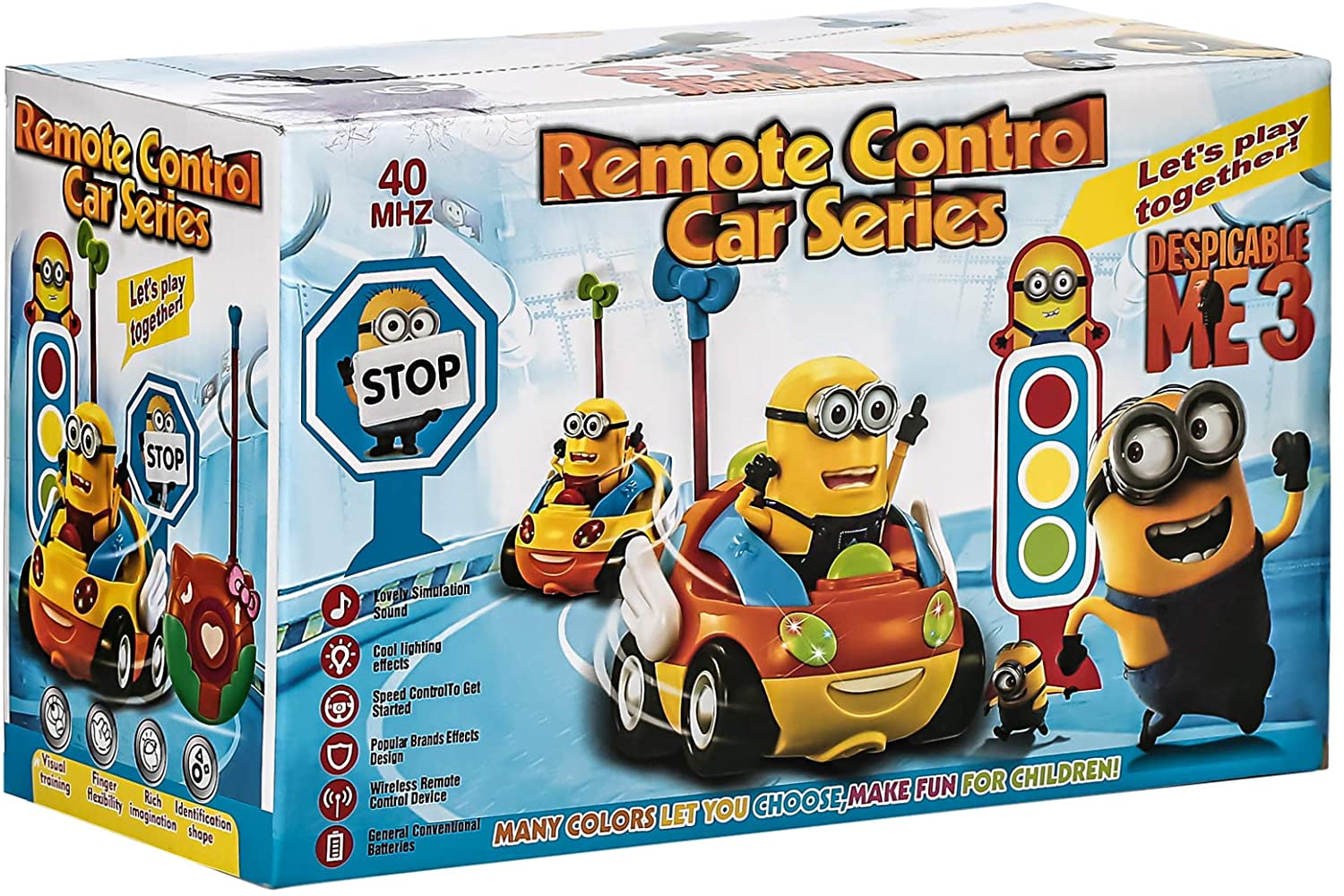 Remote Control Minions Car Toy Minion Remote Control Car Minion