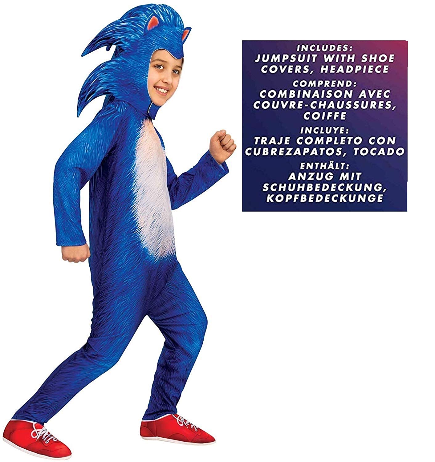 Som Sonic Dlx Child Costume Bait Al Tarfeeh – Bait AL Tarfeeh