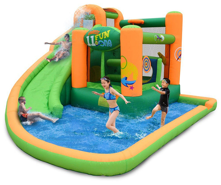Rent Inflatable Bouncy slide with pool – Tagged 