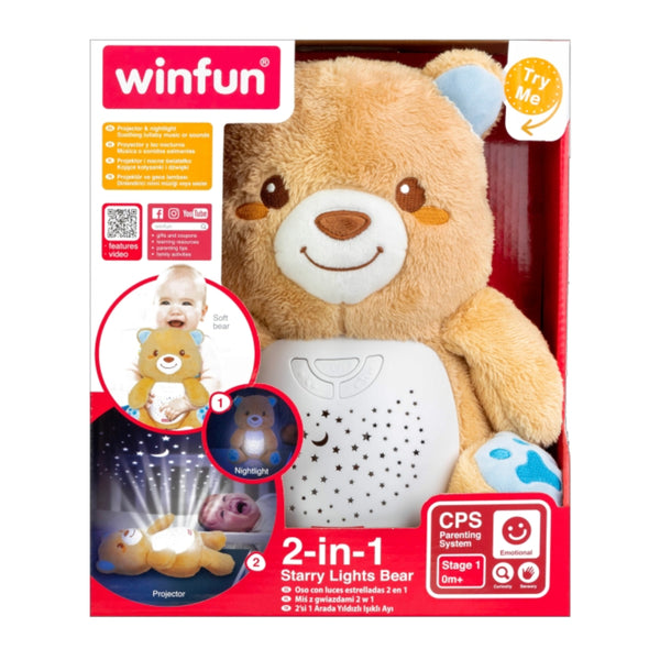 Win fun 2-in-1 Starry Lights Bear