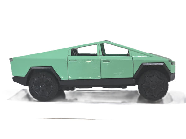 1:36 Scale Tesla Cybertruck Die-Cast Toy Car Model – Metal Car for Boys with Lights, Sound, Pullback Action & Openable Doors – Collectible Gift (Black)