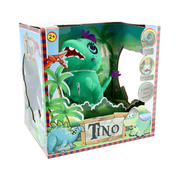 Interactive Tino Dino WITH THREE FAIRY TALES IN ENGLISH VERSION