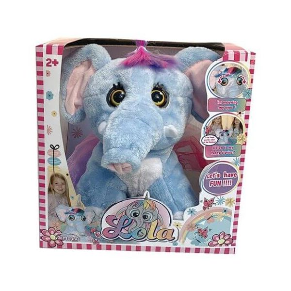 LOLA PLUSH TOY WITH THREE FAIRY TALES IN ENGLISH VERSION