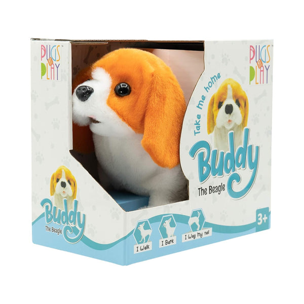 Pugs At Play Buddy Walking Dog – The Beagle Kids Animal Toy