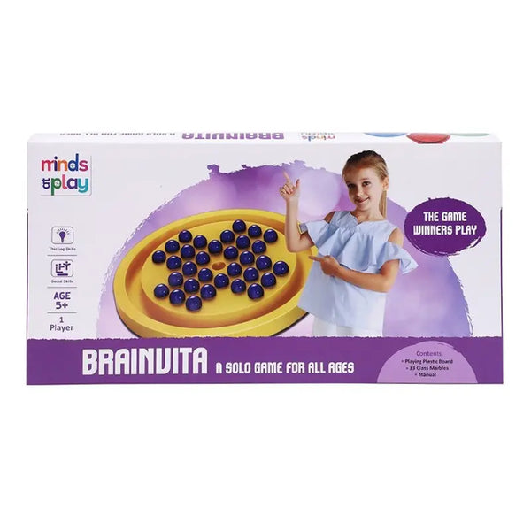 Minds At Play Brainvita Game Board Set For Kids