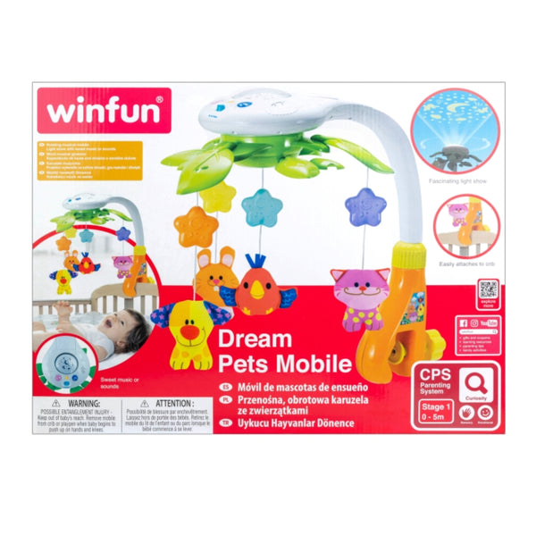 winfun cats n dogs dream Pets mobile- Multi color