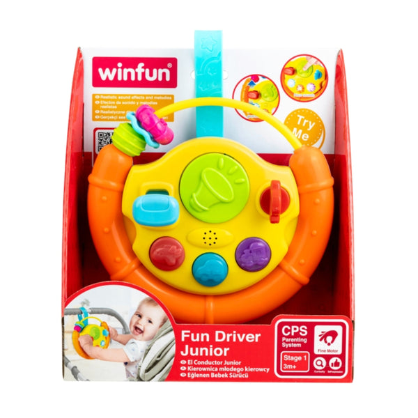 Winfun Fun Driver Junior Learning Toys for Kids age 6M+