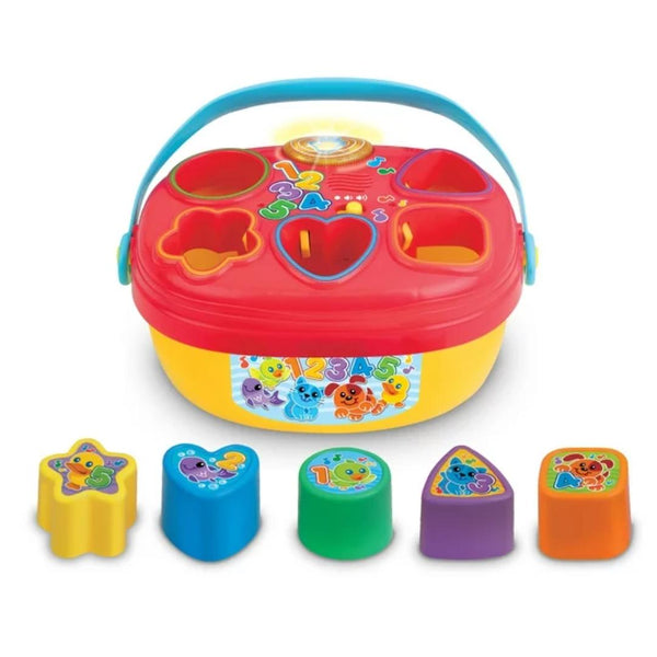 Winfun Giggle & Learn Shape Sorter - Recommended for Infants 6 Months and up