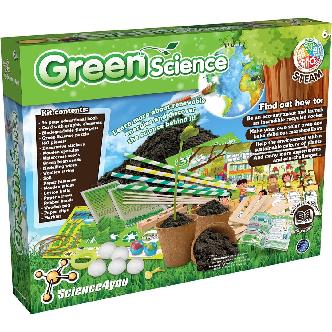 Science 4 You Green Science Kit, Science Experiments- Cress Seeds for ...