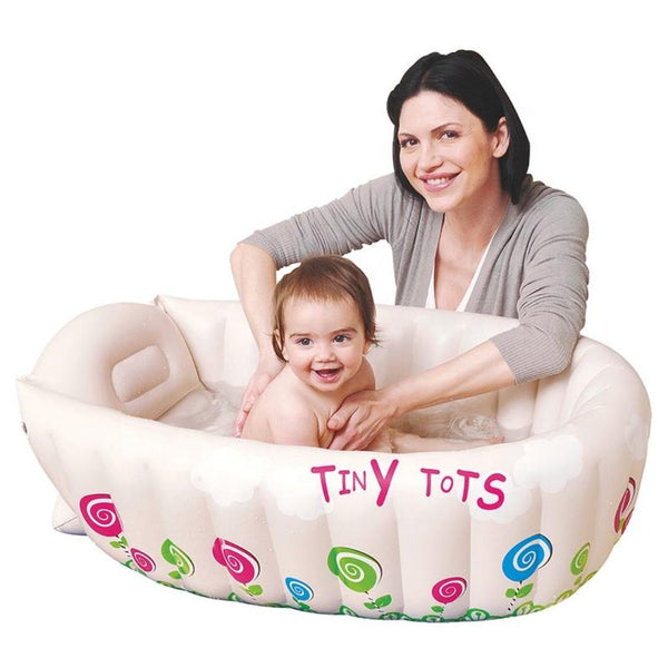 Sun Club "Tiny Tots" Baby Bathtub outdoor inflatable water sports pool floating swimming toys