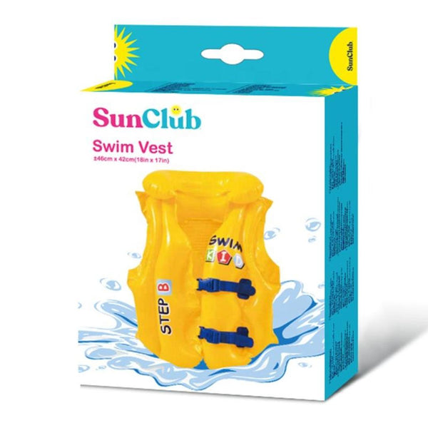 Sun Club Swim Vest B outdoor inflatable water sports pool floating swimming toys for kids