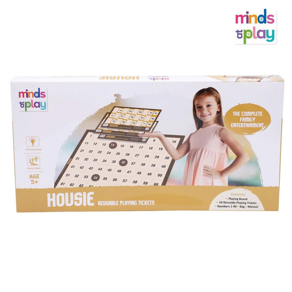Minds At Play Housie Game Board Set For kids
