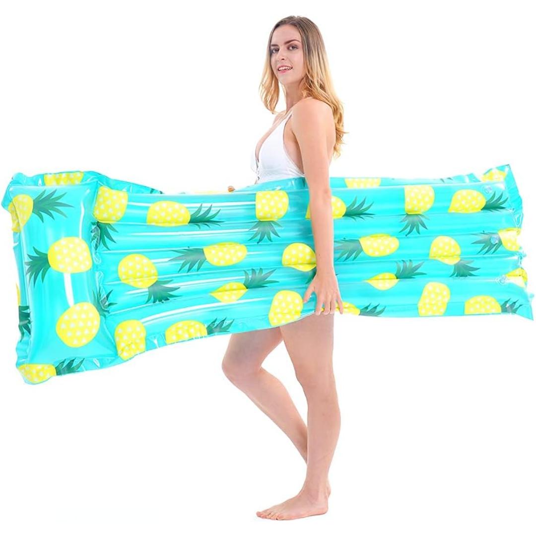 Inflatatble Pool Mat Inflatable Pool Lounger, Pool Party Swimming Pool Floating Mat – Bait ...