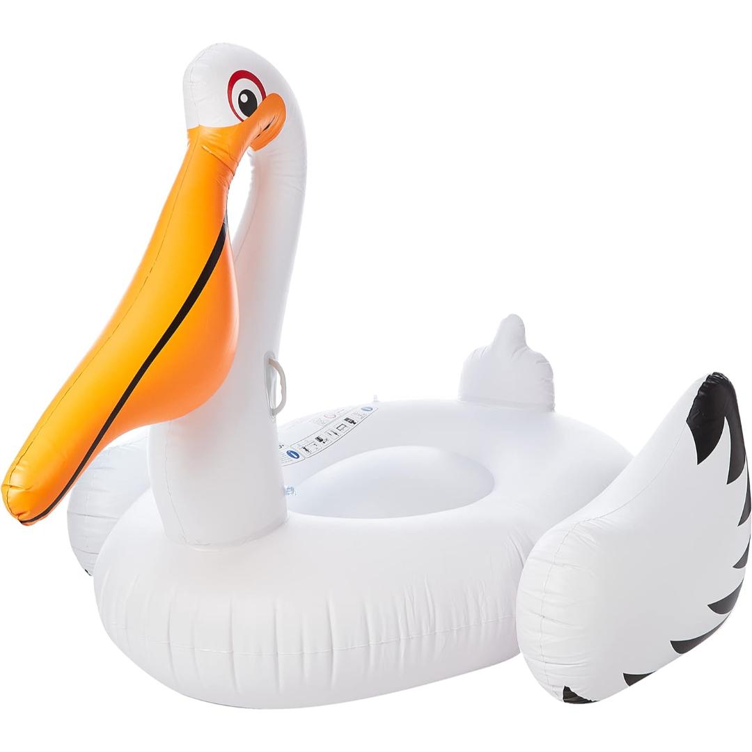 JI Long Pelican Shaped Inflatable Ride-On Float for pool – Bait AL Tarfeeh