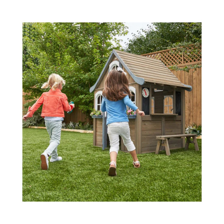 Kidkraft Forestview Ii Wooden Playhouse Playhouse Doorbell