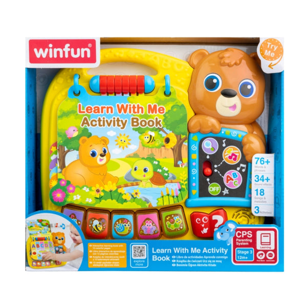 Winfun Interactive Activity Book Learn with Me