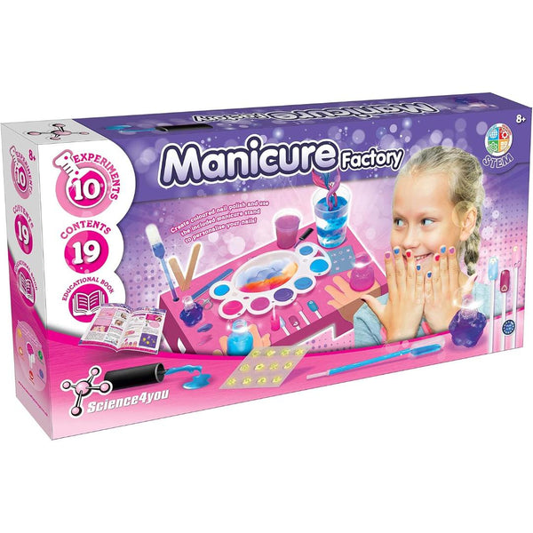 Science 4 You - Manicure Factory Children's Educational Science kit for Kids