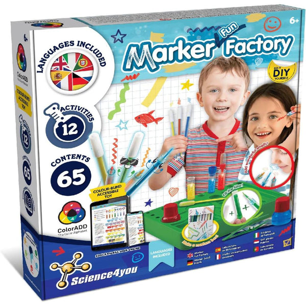 Science4you Marker Factory for Kids , Arts and Crafts for Kids