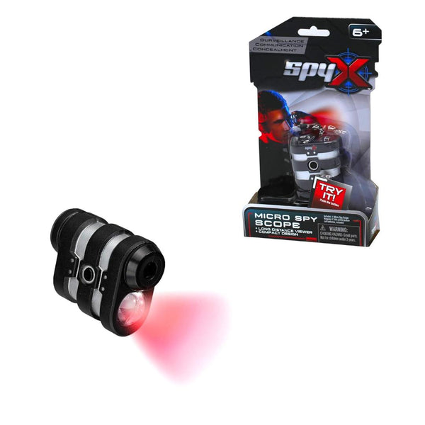 Spy X - Micro Spy Scope - Powerful Mini Monocular With Light, Spy Toy