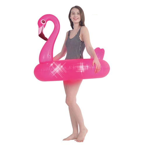Jilong Mosaic Flamingo Pink Inflatable Pool Tube