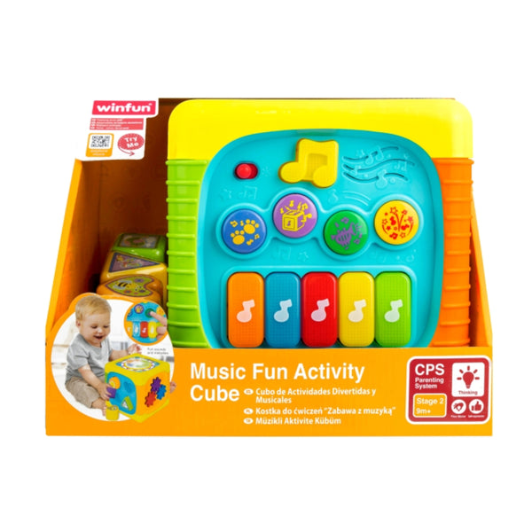 Winfun - Music Fun Activity Cube Toy For Kids