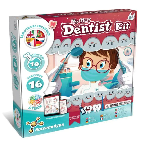 Science4you Dentist Kit for Kids, Doctors Kit with 10 activities, STEM Toys and Gifts