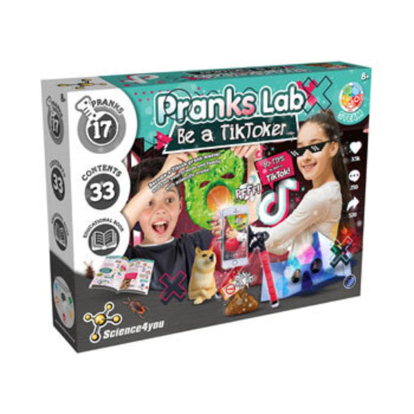 Science4you Be A Tik Toker Science Kit, Contains 17 Fun Experiments