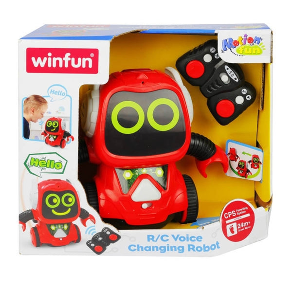 Winfun RC Voice Changing Robot Toy - Ages 24 Months and up