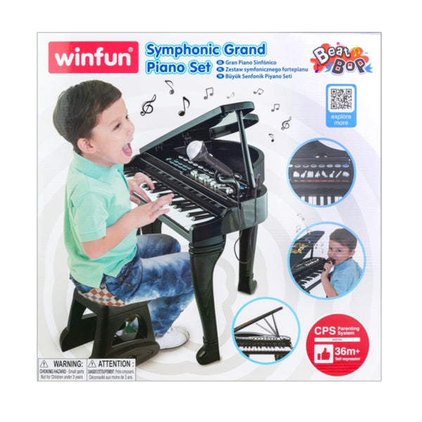 Winfun Symphonic Grand Piano: 37 Keys, Record, Playback