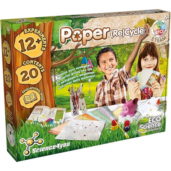 Science 4 You Paper Recycle, Eco-Science Range, Education STEM Kit For Kids