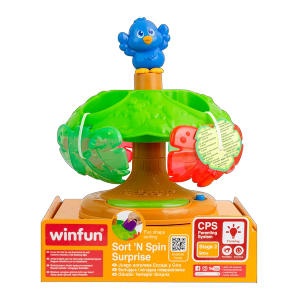 Winfun - Sort 'N Spin Surprise Bird Toy