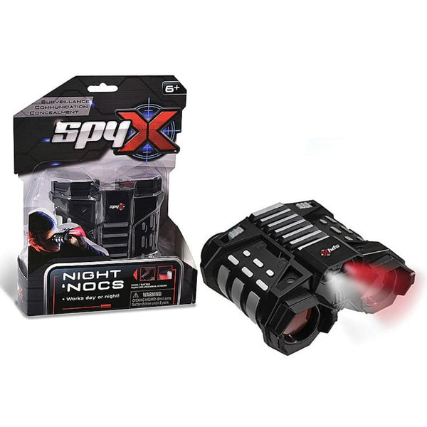 Spy X - Night Nocs Binocular Spy Toy with White or Red Light to See in the Dark