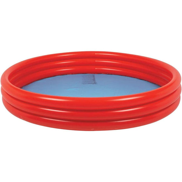 Sun Club Plain 3 Ring Inflatable , Kids Outdoor Swimming Pool
