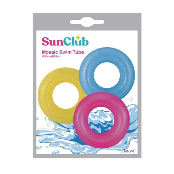 Ji Long Sun Club Mosaic Swim Tube Outdoor Inflatable Water Sports