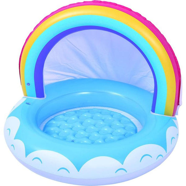 Sun Club Rainbow Baby Inflatable Swimming Pool for Children, Rainbow Color