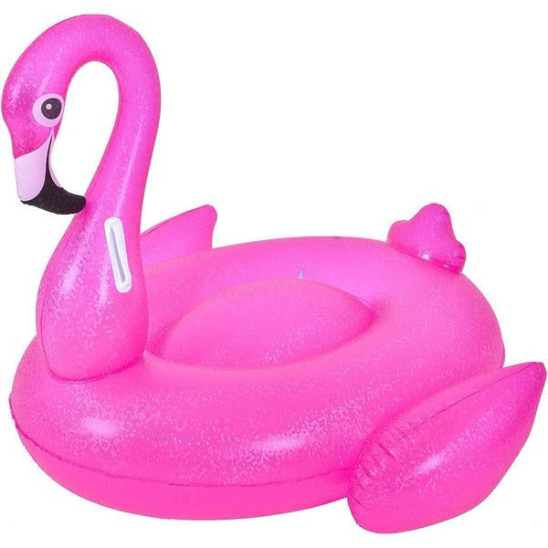 Ji long Mosaic Flamingo Rider Inflatable Flamingo Ride On Swimming Pool Toy for kids