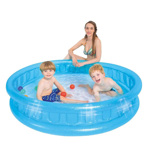 Sun Club Mosaic Soft Side Inflatable Pool - Jilong
