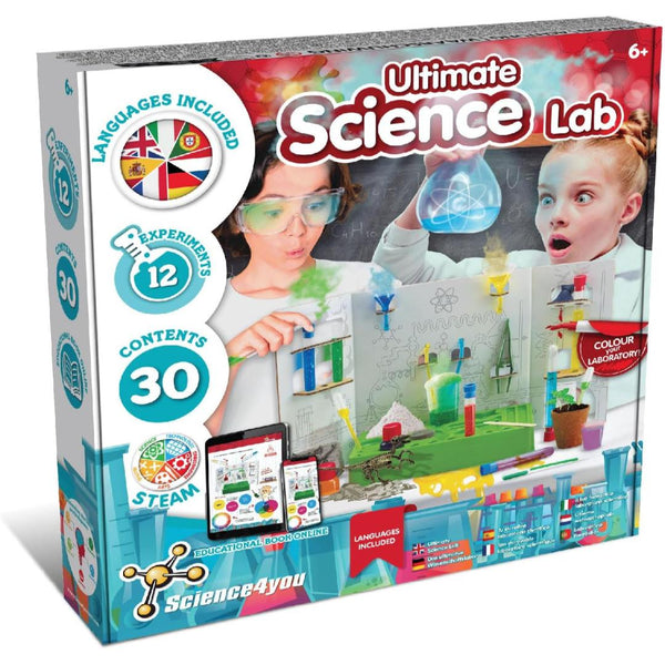 Science4you Science Lab for Kids - Make Your Own Chemistry Set, Educational Kit