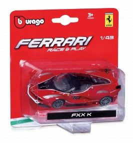 Bburago 1:43 Ferrari R & P Vehicles - Red
