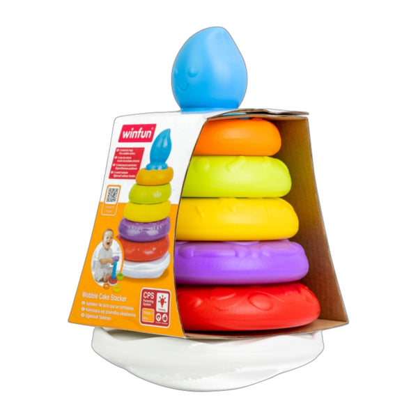 winfun - Wobble Cake Stacker Toy For Kids