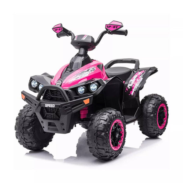 12V Pink Ride-On Quad ATV CH9962 Bike for Kids
