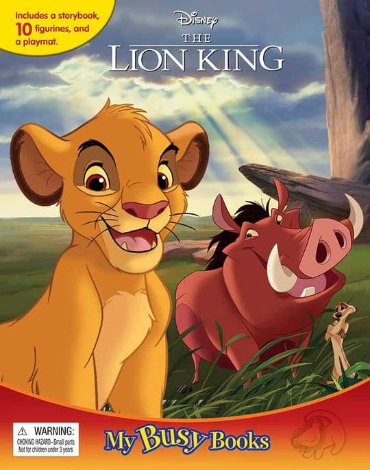 Phidal Disney The Lion King My Busy Books - English