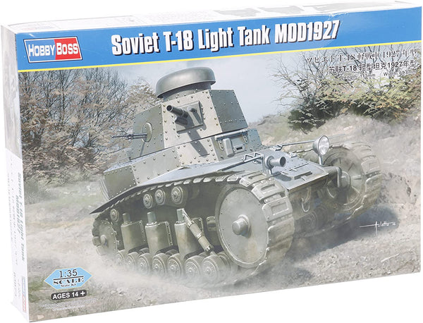 1/35 EC83873 HOBBY BOSS SOVIET T-18 LIGHT TANK MOD1927