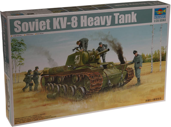 1/35 TF01565 TRUMPETER SOVIET KV-8 HEAVY TANK