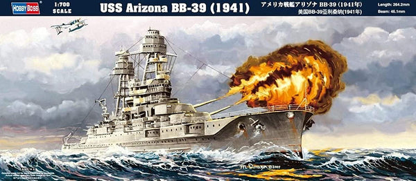 1/700 JJ83401 HOBBY BOSS USS ARIZONA BB-39 (1941)