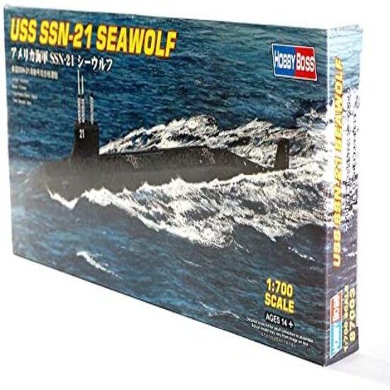 1/700 WG87003 HOBBY BOSS USS SSN-21 SEAWOLF ATTACK SUBMARINE