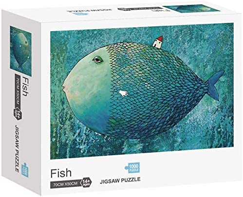 1000 Pieces Jigsaw Paper Puzzles, Home Wall Decor - Fish
